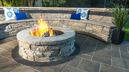 Pavers Wall Flagstone Gullos Garden Center